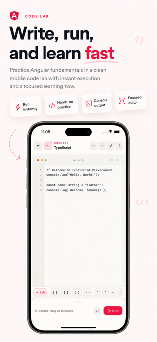 Learn Angular & TypeScript Screenshot 4 of 10