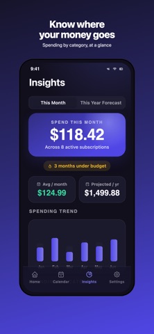 SubSync | Manage Subscriptions Screenshot 2 of 10