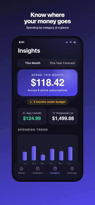 SubSync | Manage Subscriptions Screenshot 2 of 10