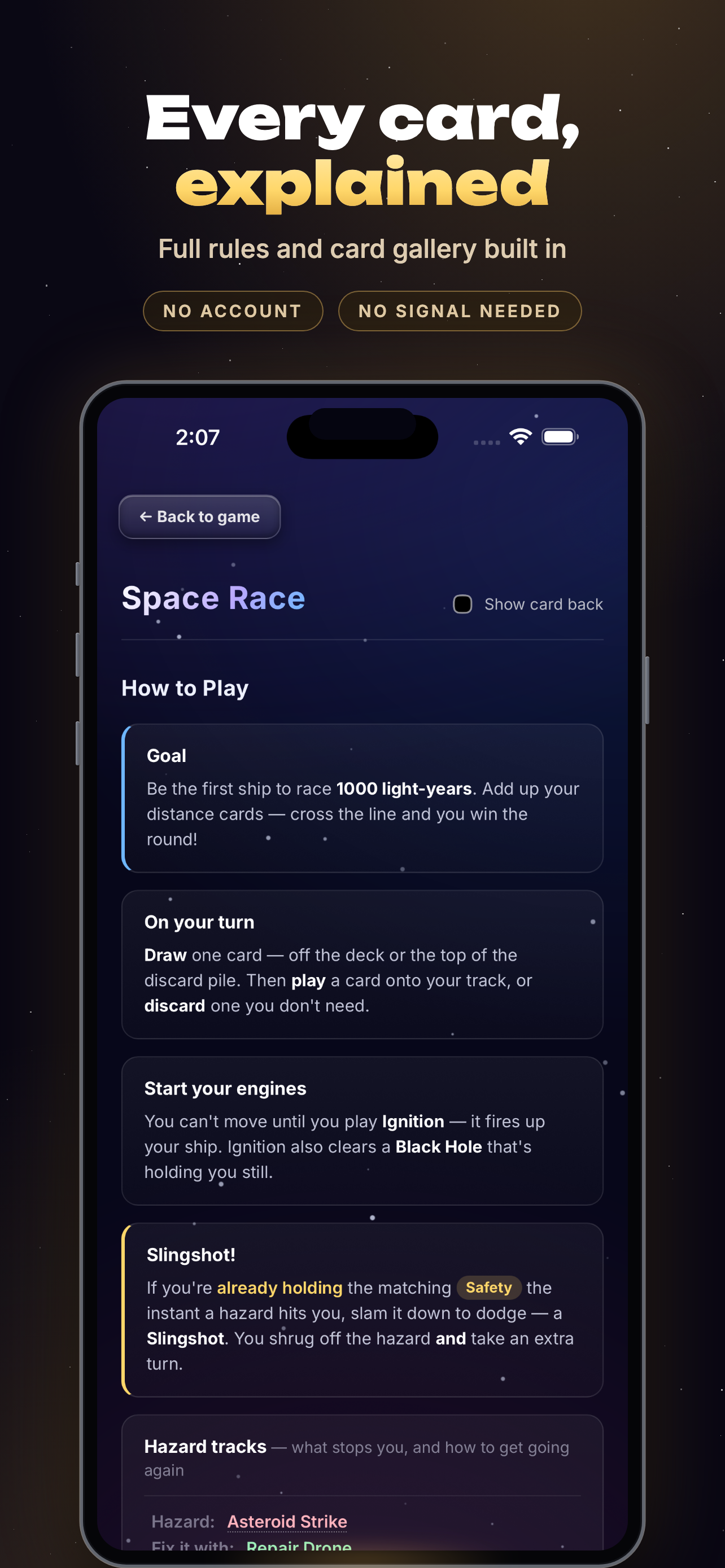 Space Race: 1000 Light-Years screenshot 6