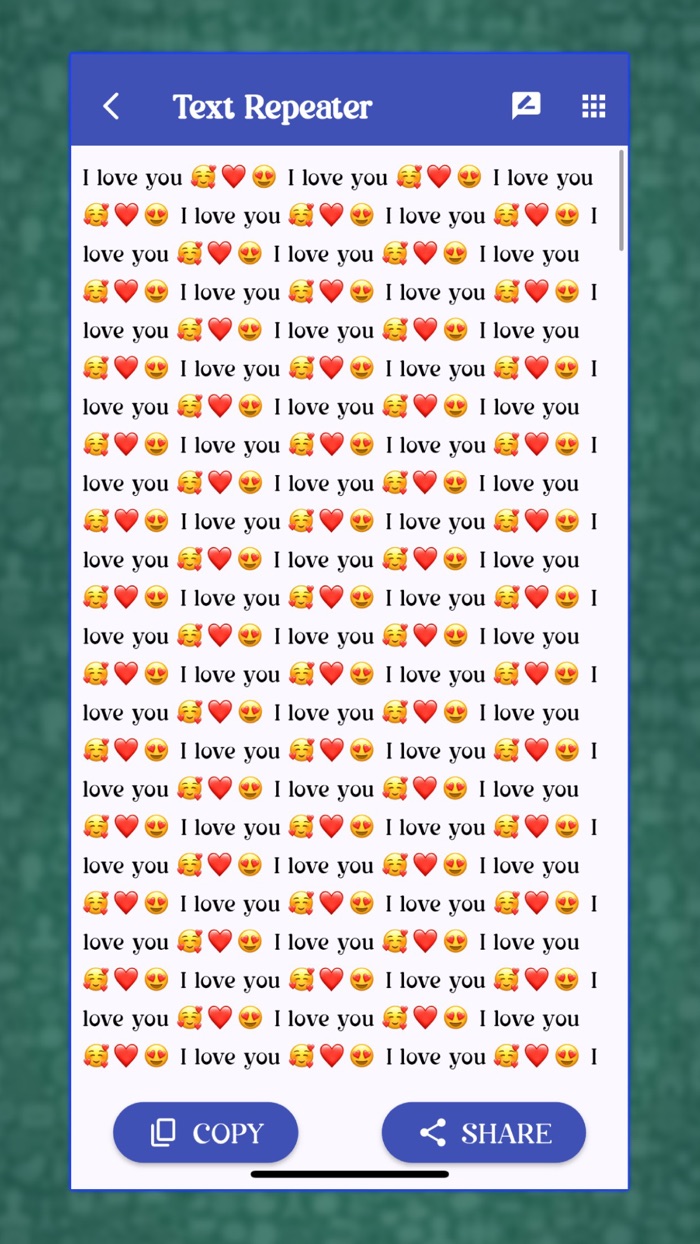 Text Repeater Repeat Text 10K