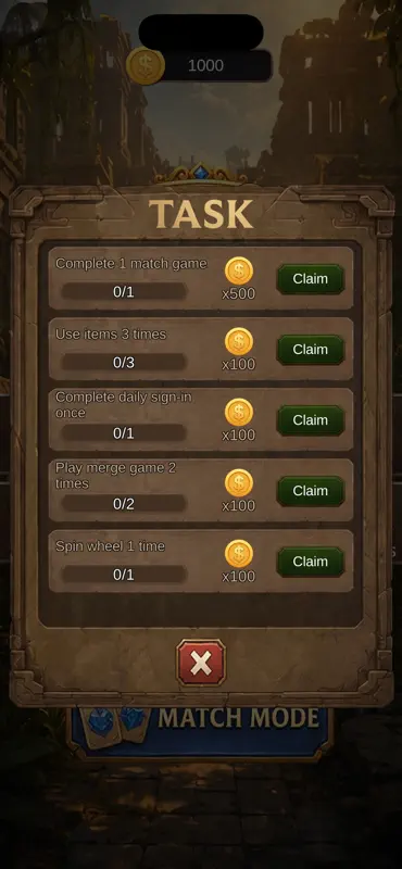 Fortune Gems:Match&Merge screenshot 10 of 10