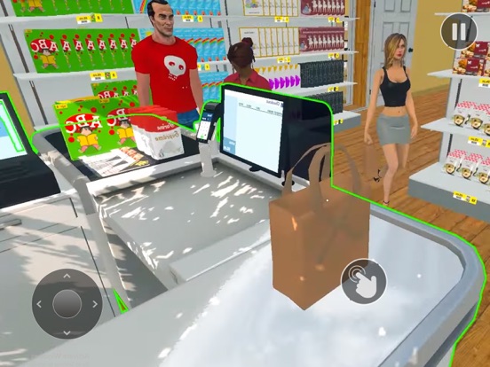 スーパーマーケットのレジ係モール ゲーム 3Dのおすすめ画像3