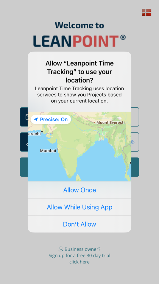 #1. Leanpoint Time Tracking (iOS) De: Leanpoint ApS