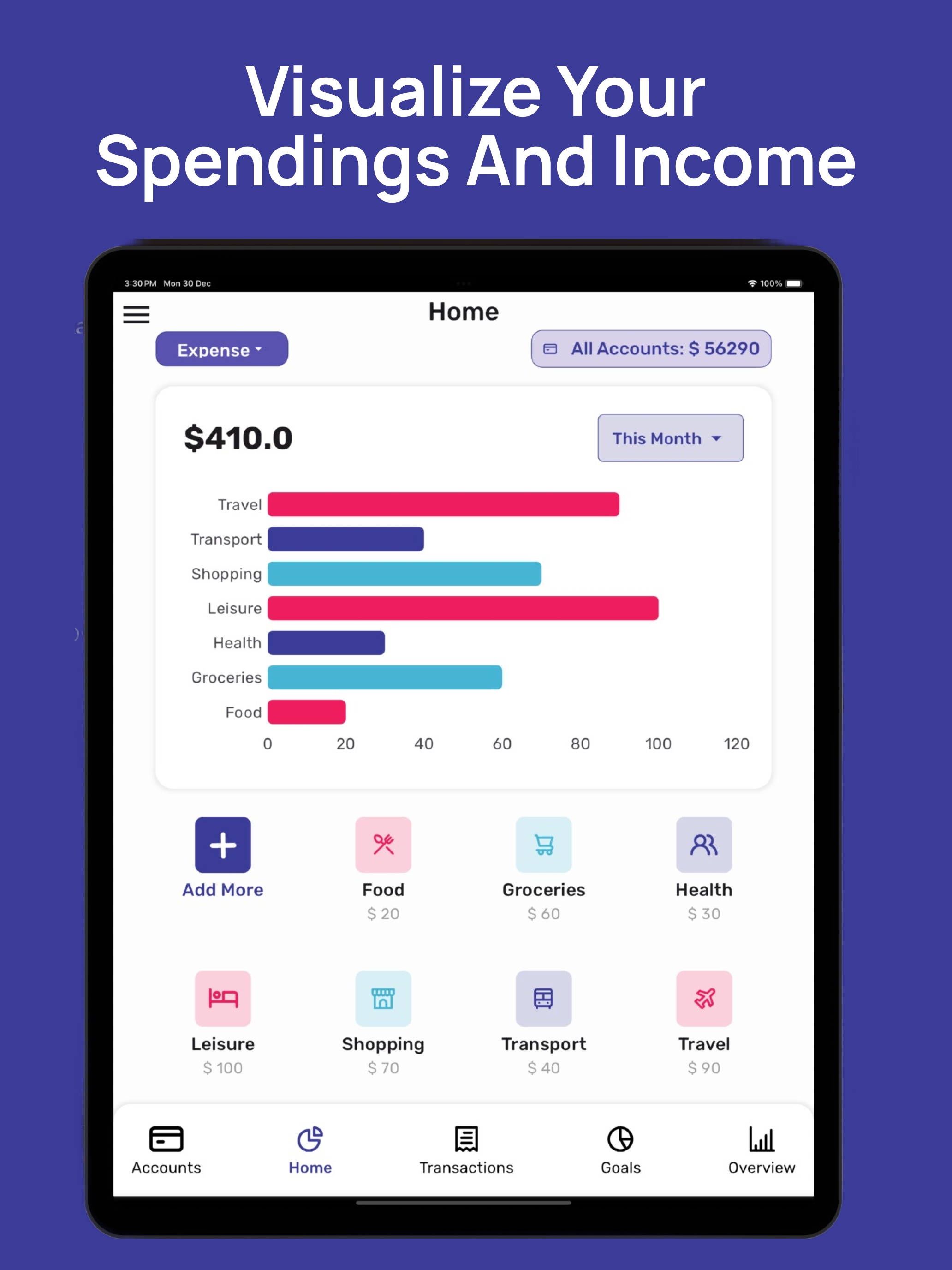 Bucks: Expense Budget Tracker
