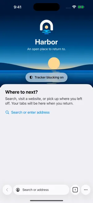 Harbor Browser screenshot 1