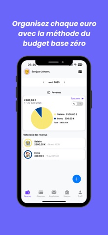 Finzee - Budget planner iPhone screenshot 1