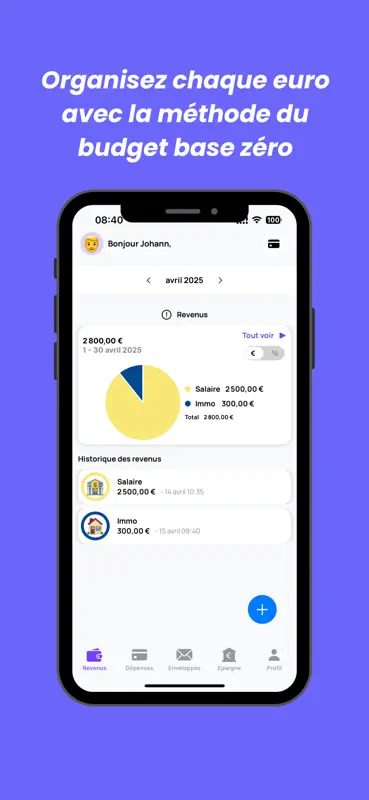 Finzee - Budget planner screenshot 1 of 7