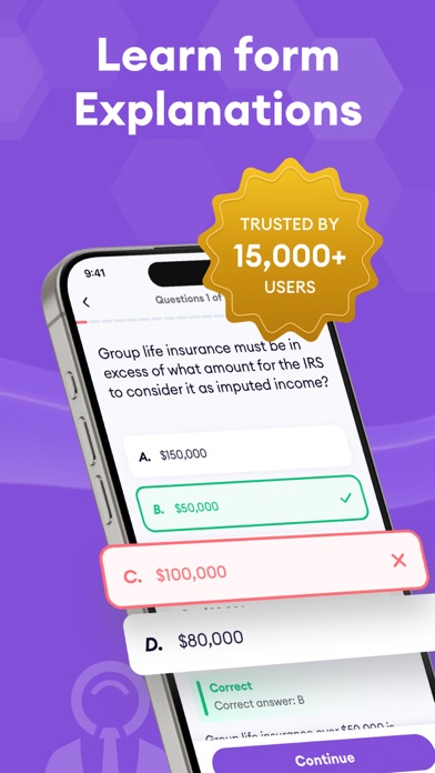 Screenshot 3 of HRCI Test Prep 2026 App