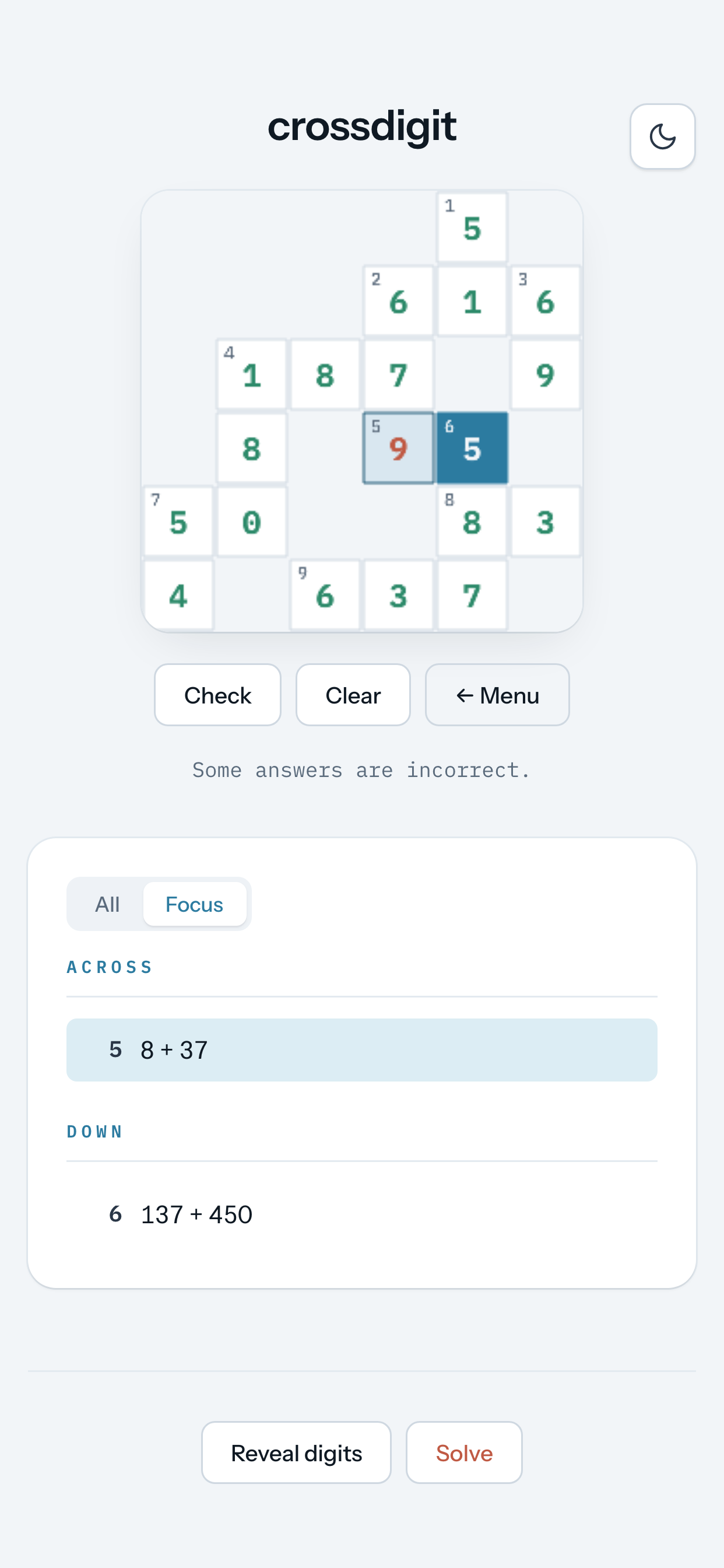Crossdigit screenshot 5