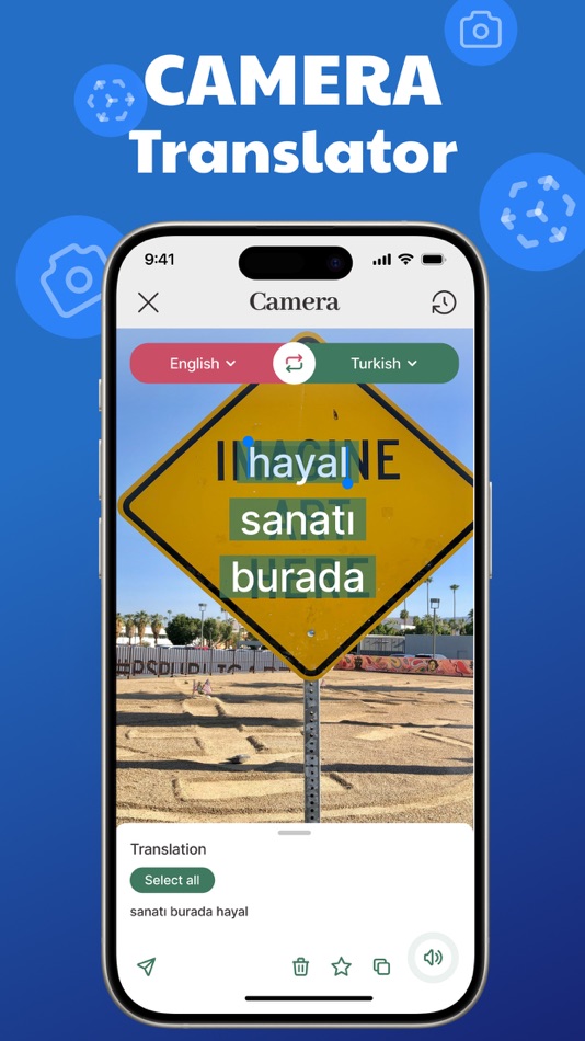 #6. Voice Translator AI Translate (iOS) Bởi: AVALON SOFT OU