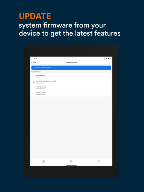 App screenshot
