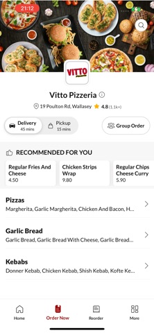 Vitto Pizzeria Screenshot 2 of 4