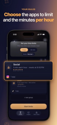 Precursor: Hourly Screen Time Screenshot 3 of 6