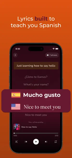Learn Spanish by Songs: Bear screenshot 2