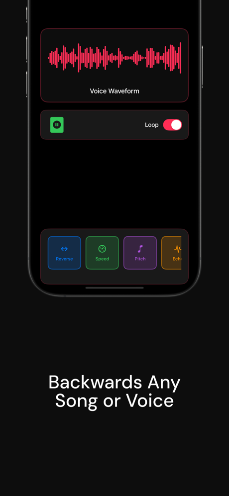 Reverse Audio for Singing screenshot 2