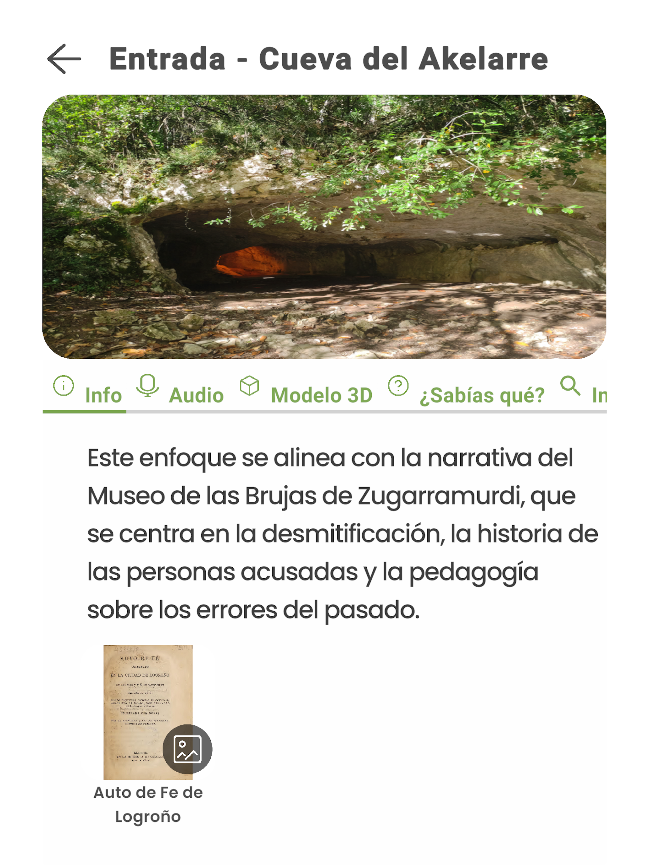 La cueva de Zugarramurdi