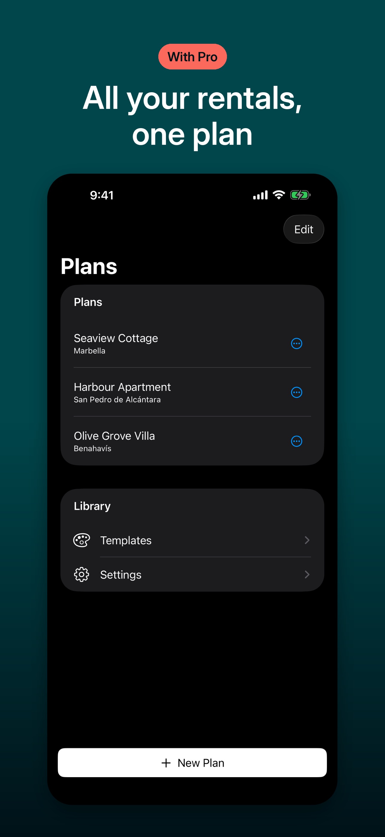 Screenshot 5 of Belegungsplan