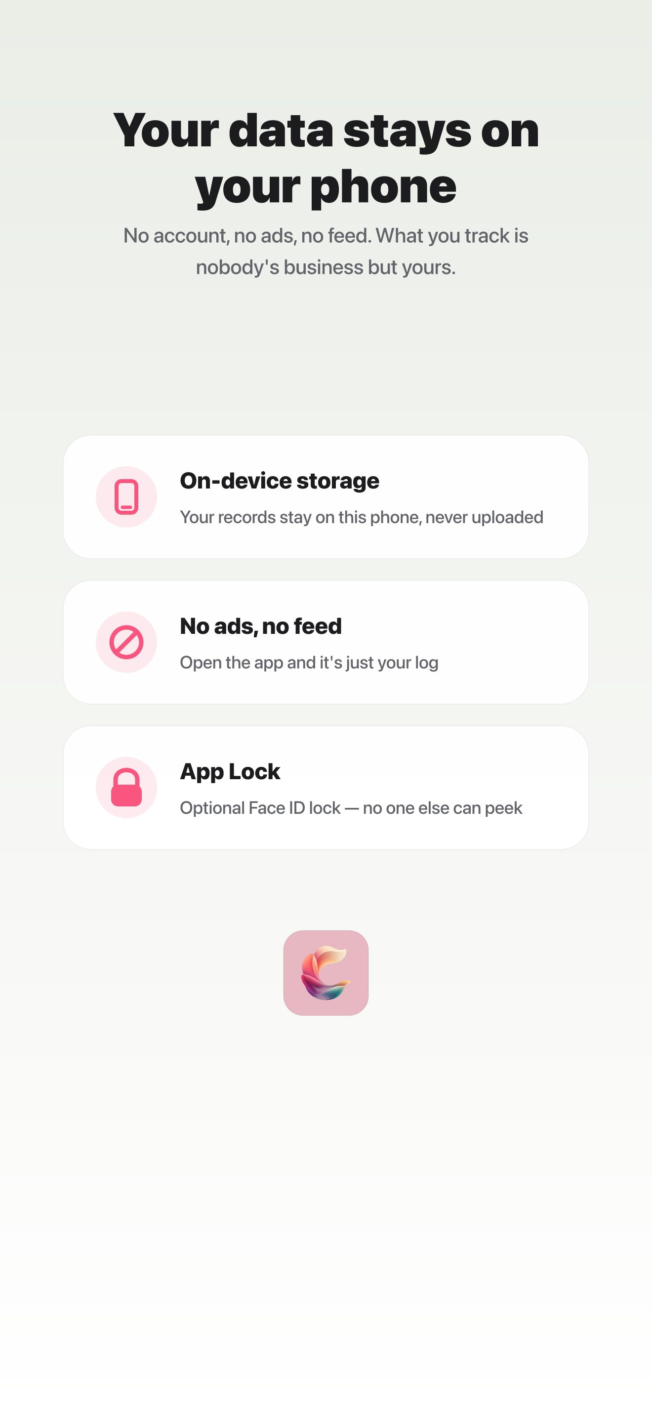 Chroma Cycle: Period Tracker screenshot 6