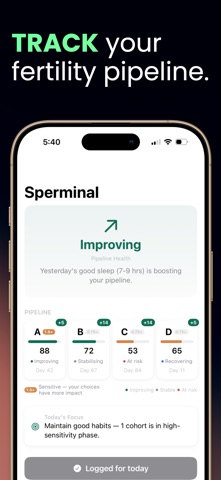 Sperminal: Sperm Health screenshot