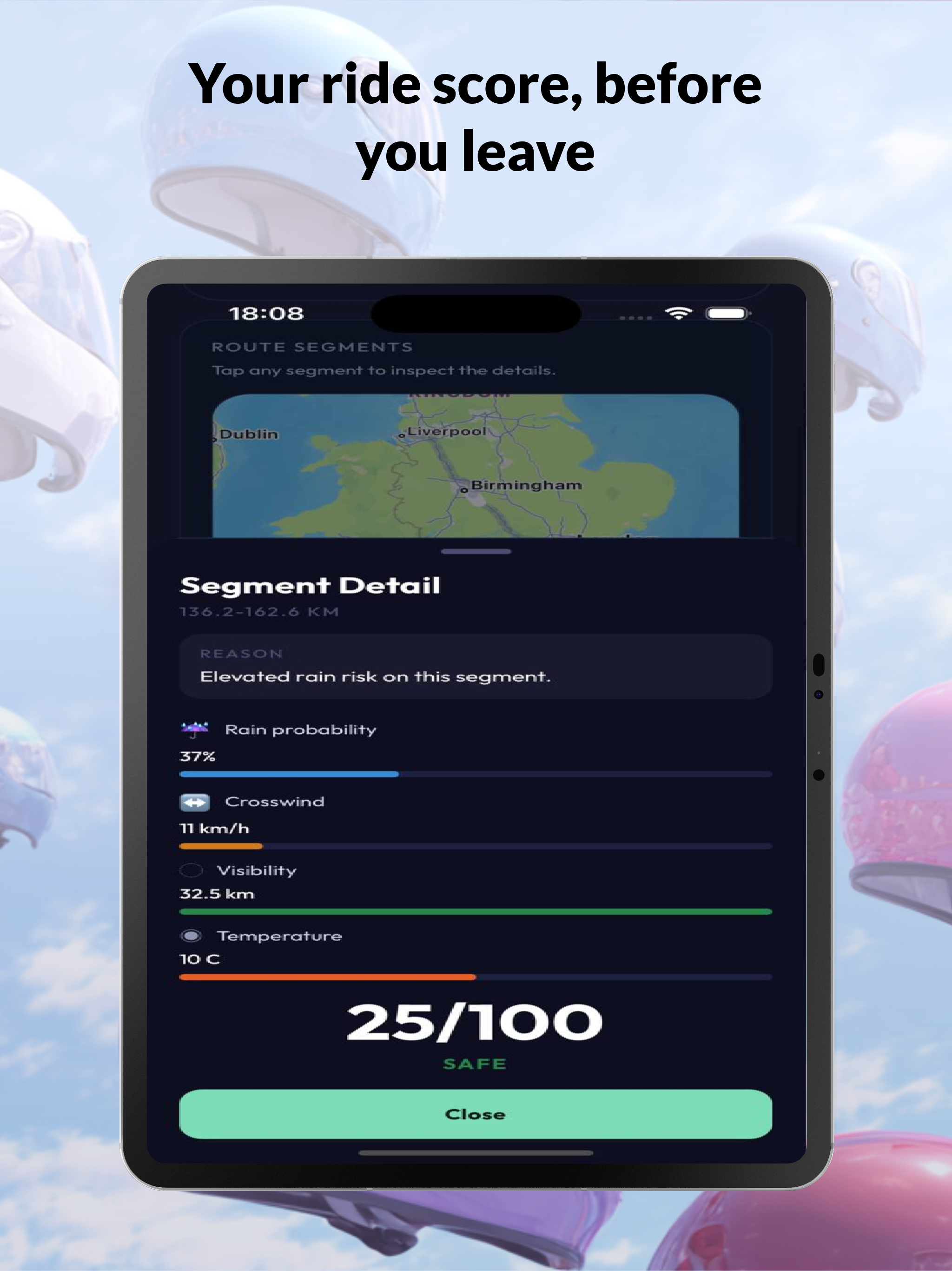 Ryddar: Ride Weather & Safety