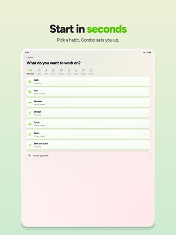 ComboLoop iPad screenshot