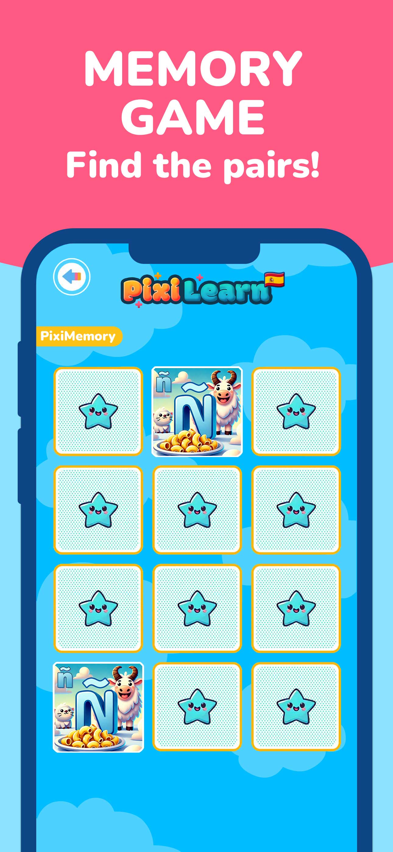 PixiLearn: Learn Spanish