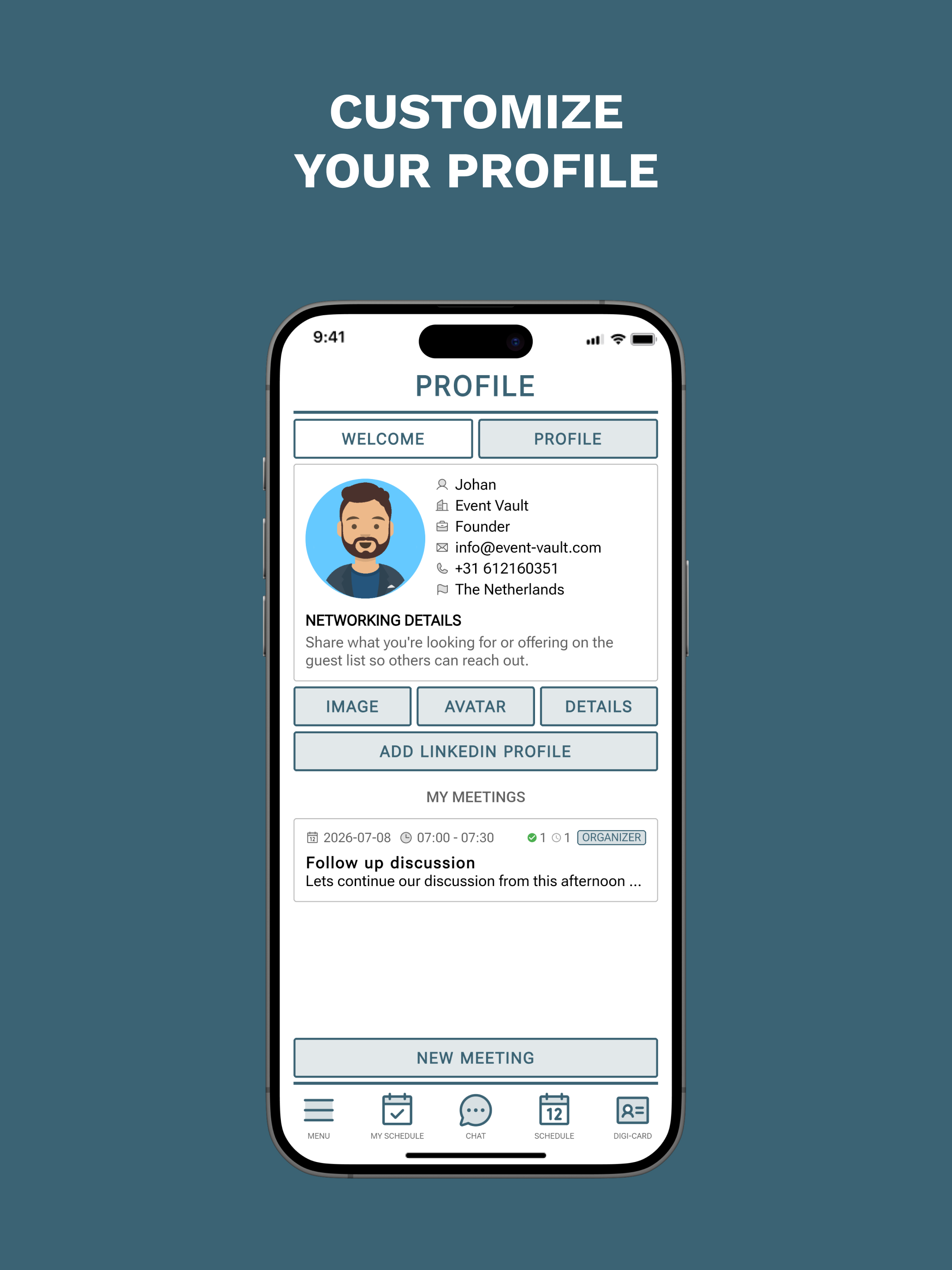 Event Vault screenshot 7