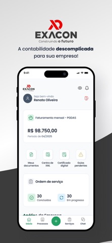 Exacon Gestão Contábil screenshot 1