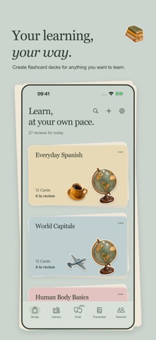 MindCards: Flashcards & Study Screenshot 1 of 5