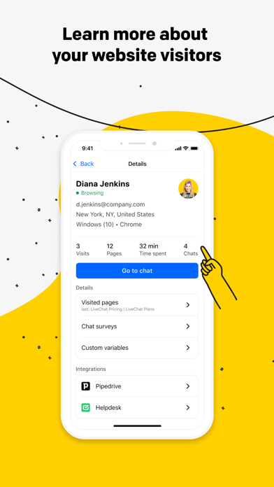 LiveChat - Support & Sell Screenshot