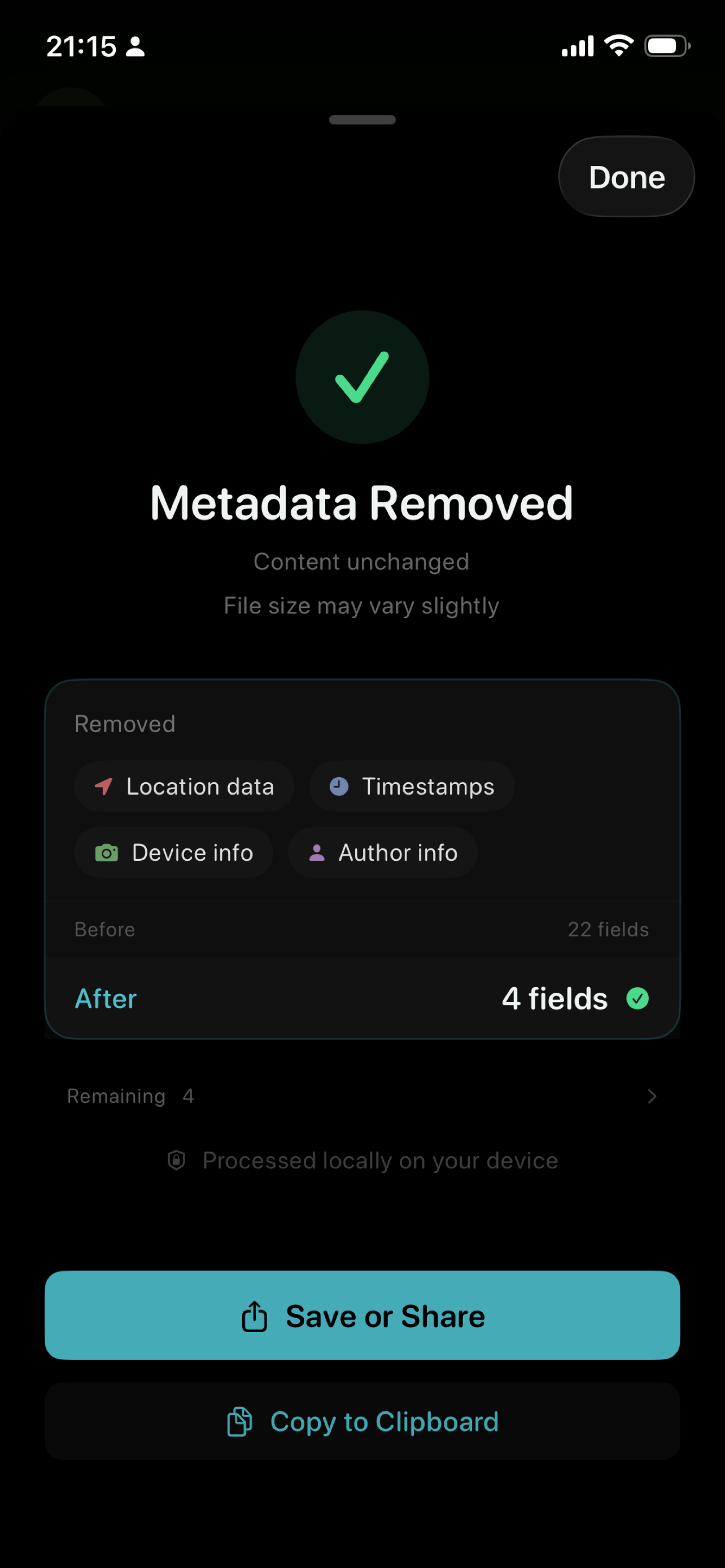 Metastrip