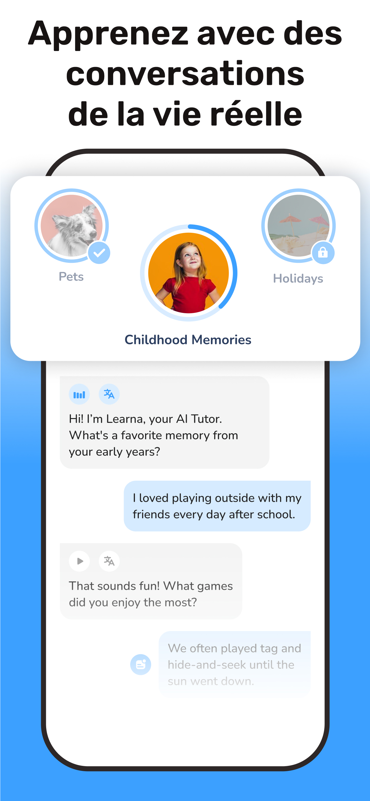 Learna AI:Apprenez des langues