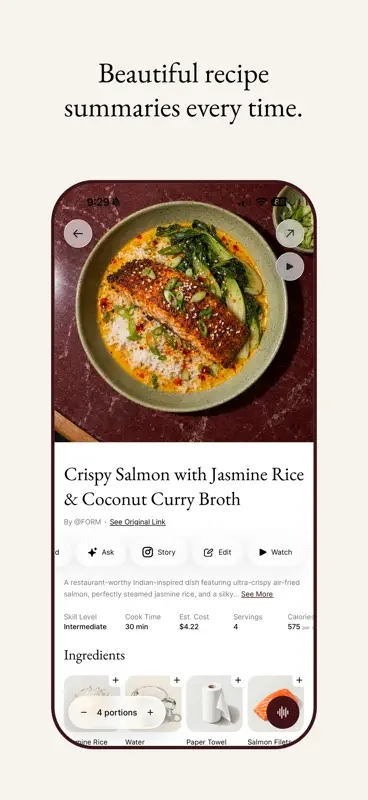 Julienne: A Smarter Cookbook screenshot 3 of 10