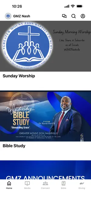 Greater Mt. Zion Church screenshot 1