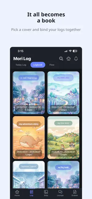 Mori Logbook - Daily Journal screenshot 2