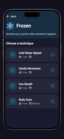 SHIFT - Regulate & Reset iPhone screenshot