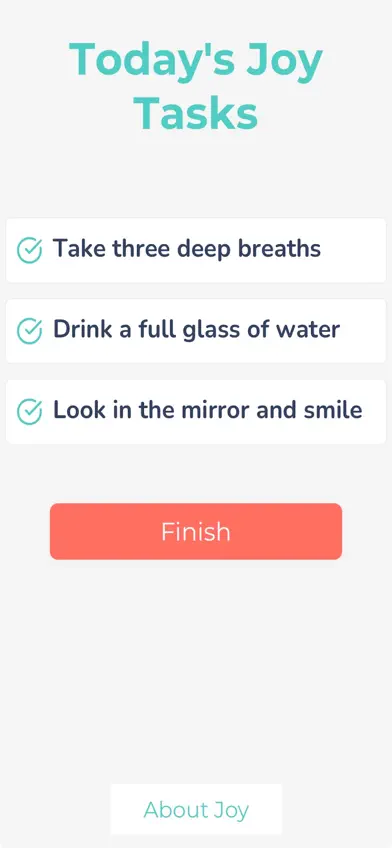 My Joy Tracker screenshot 1