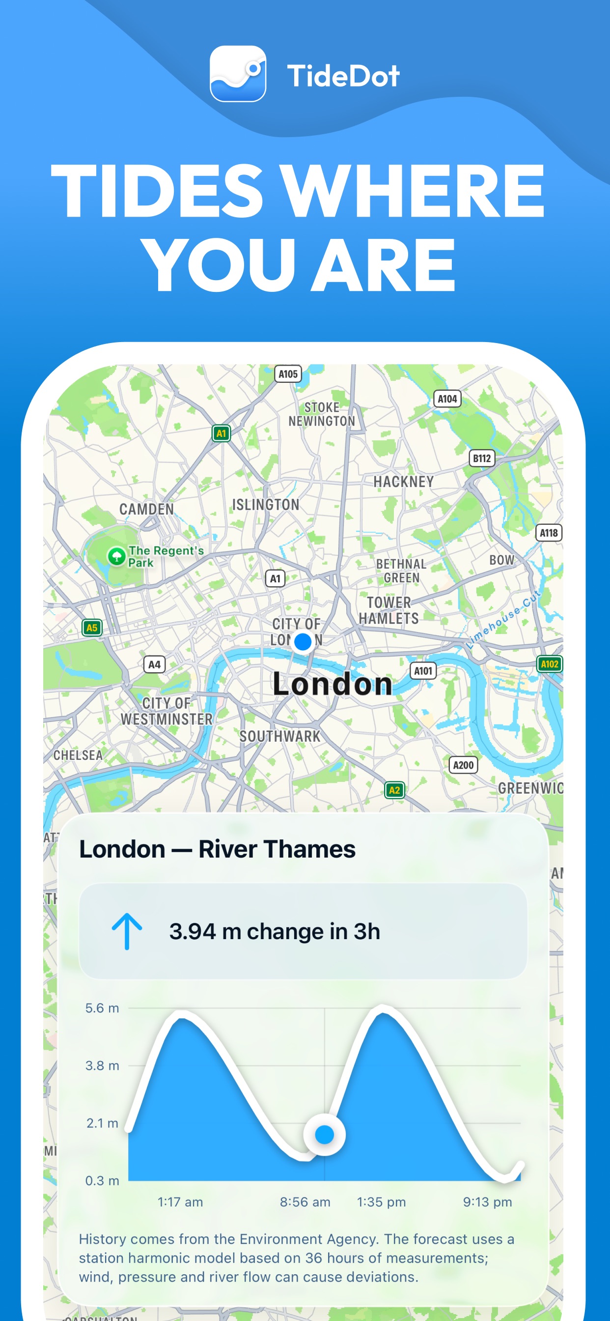 Screenshot 1 of TideDot