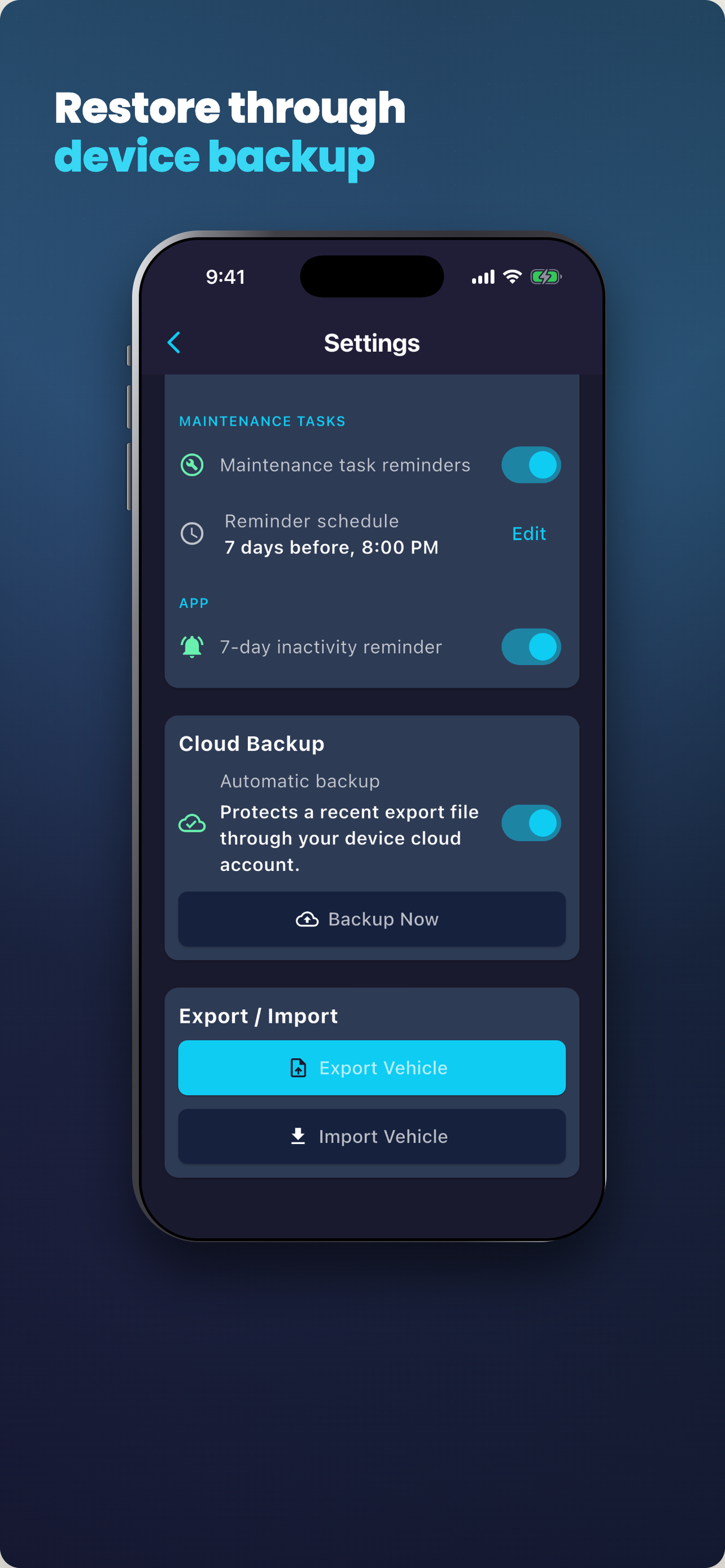 LEASE Tracker: Mileage Monitor screenshot 8