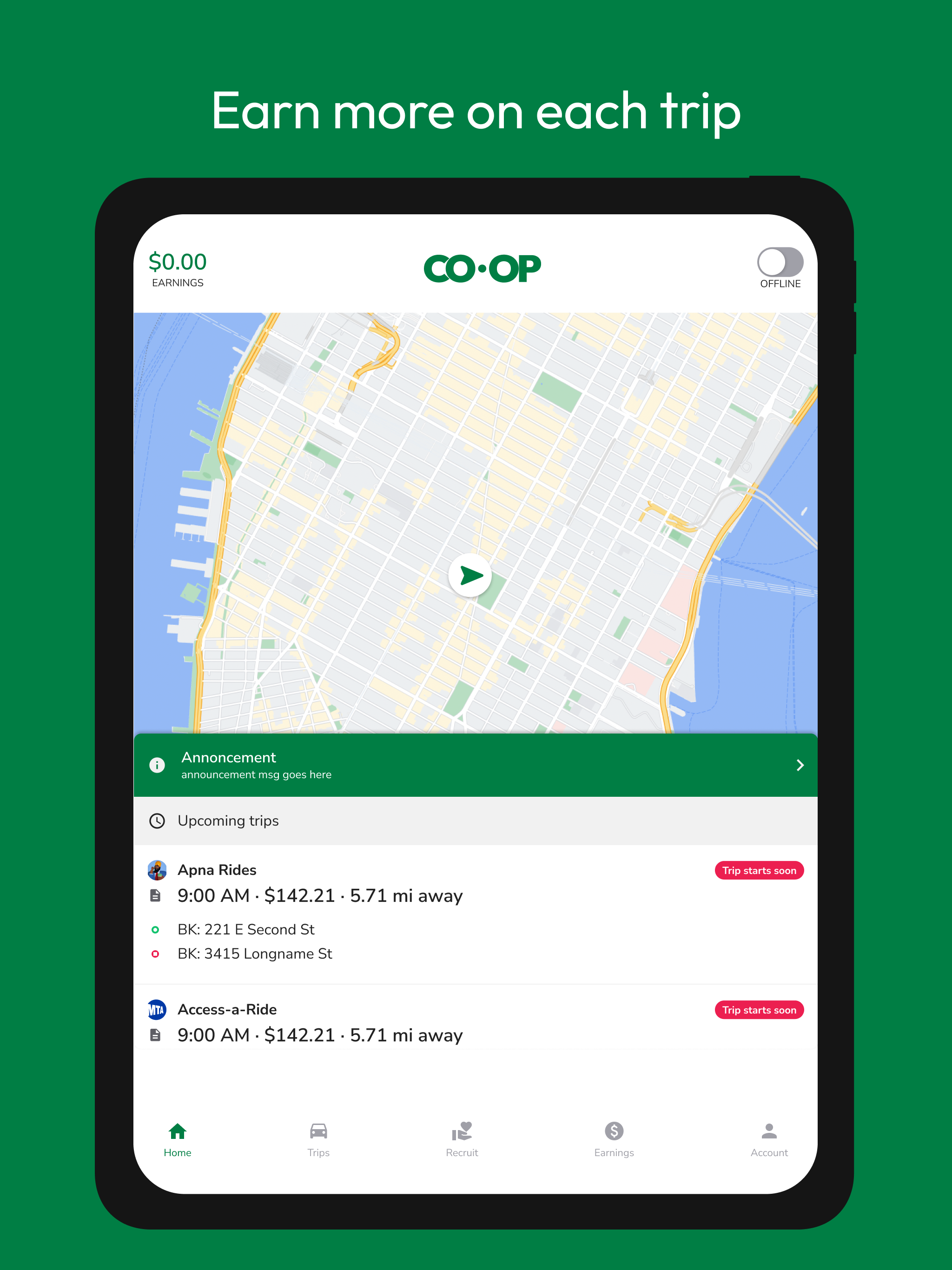 CO-OP Driver
