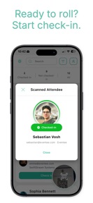 Eventee Check-in screenshot