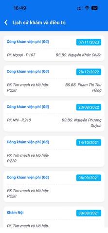 Trung Tâm Y Tế Thanh Thủy iPhone screenshot 3