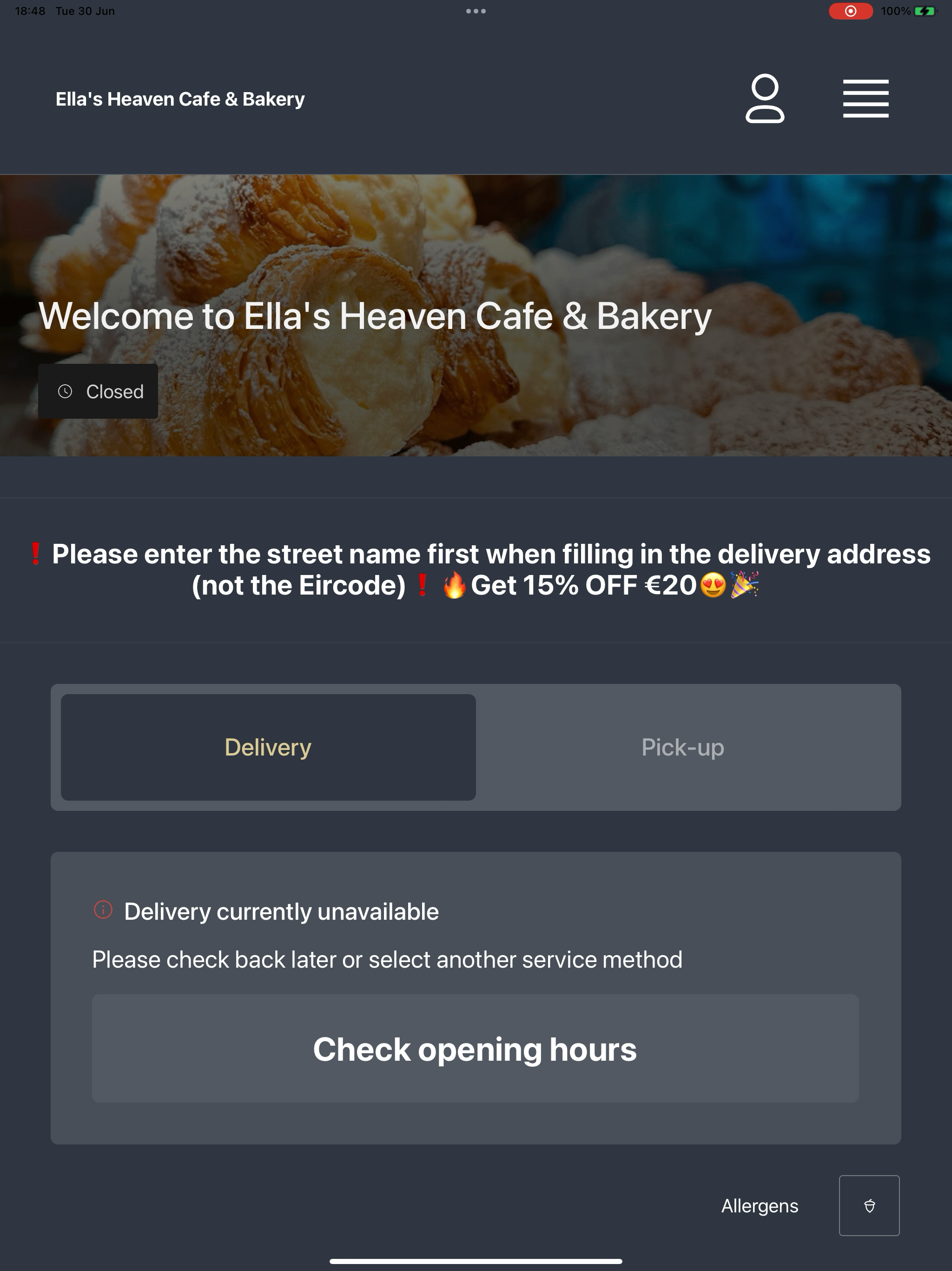 Ella's Heaven Cafe & Bakery