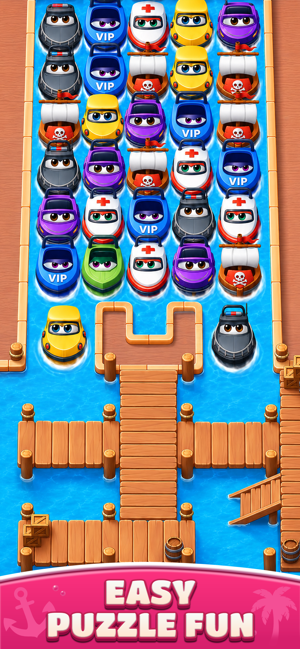 Boat Match Puzzle: Traffic Jam screenshot 3