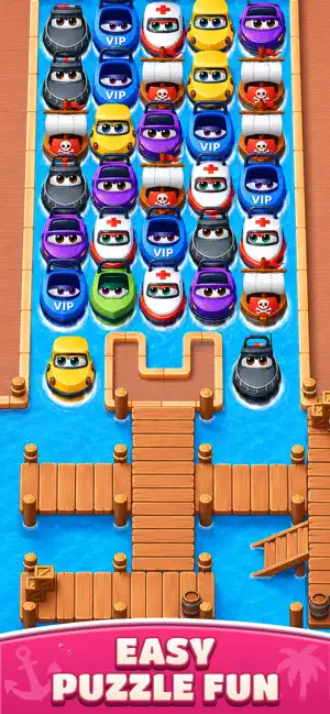 Boat Match Puzzle: Traffic Jam screenshot 3