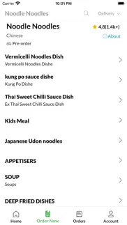 noodle noodles iphone screenshot 2