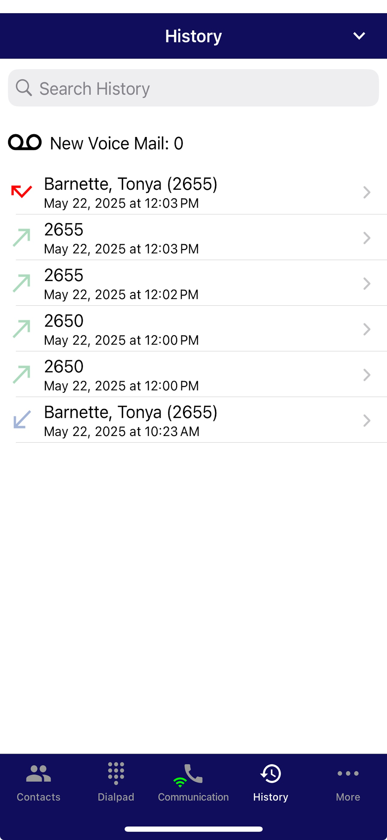 InForm Voice Mobile Client