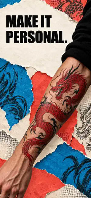 Skinvas: Tattoo Design Maker screenshot 1