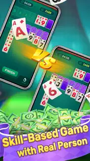 solitaire master: win cash iphone screenshot 2